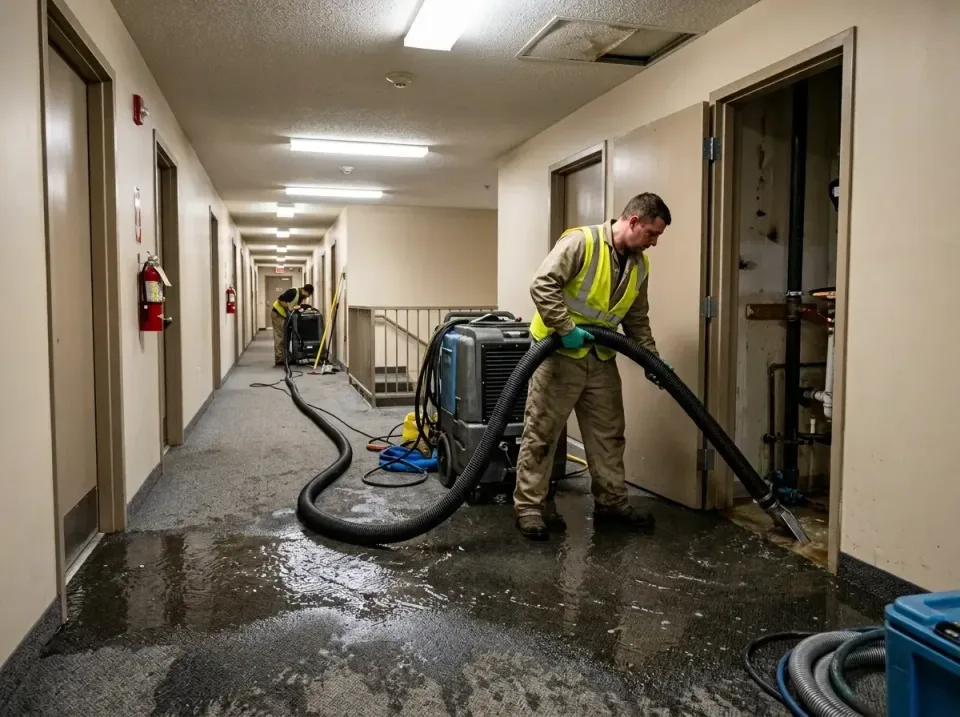 multi-unit-apartment-hallway-f-005 — frequently asked questions, Emergency Burst Pipe Water Extraction & Removal in Ashland…